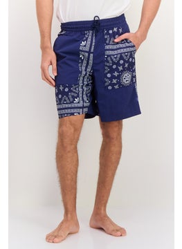 adidas Originals Men Sportswear Fit Training Toc Woven Shorts, Navy/White  - Image 1