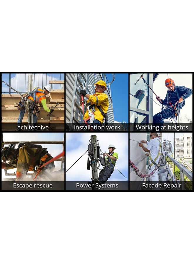 Ù…Ø¬Ù…ÙˆØ¹Ø© Ø­Ù…Ø§ÙŠØ© Ù…Ù† Ø§Ù„Ø³Ù‚ÙˆØ· Ù…Ù† Ø®Ù„Ø§Ù„ ØªØ³Ø®ÙŠØ± Ø¢Ù…Ù†: ØªØ³Ø®ÙŠØ± Ø³Ù‚Ù� ÙƒØ§Ù…Ù„ Ø§Ù„Ø¬Ø³Ù… Ù…Ø¹ Ø­Ø¨Ù„ Ø§Ù…ØªØµØ§Øµ Ø§Ù„ØµØ¯Ù…Ø§Øª - Image 5