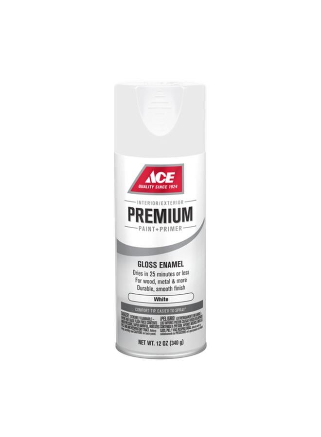 ACE Premium Gloss Enamel Spray Paint White