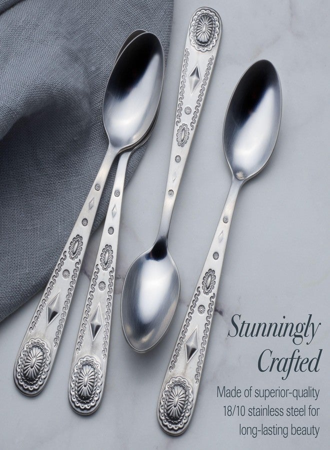 Wallace Taos 18.10 Coffee Spoons, Set of 4 - Image 4