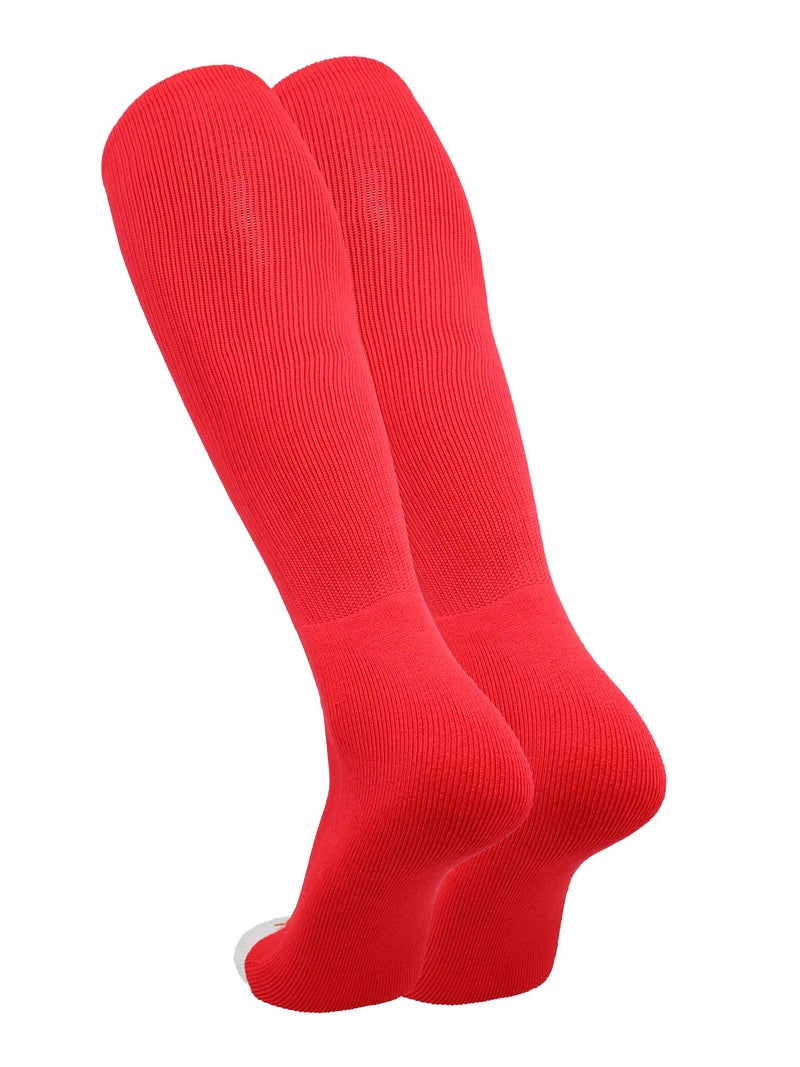TCK Prosport Performance Tube Socks (Red, Medium) - Image 2