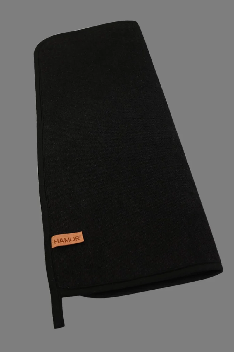 هامور Dough Microfiber Dish Drying Mat Drying Cloth Drying Mat Countertop Black