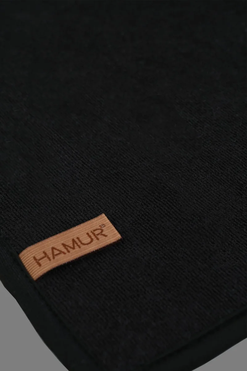 هامور Dough Microfiber Dish Drying Mat Drying Cloth Drying Mat Countertop Black