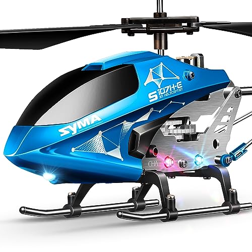 SYMA Remote Control Helicopter S107HE RC Helicopter with One Key take OffLanding High Low Speed and Durable Alloy Design Gift Toy for Kids and Beginners - Image 1