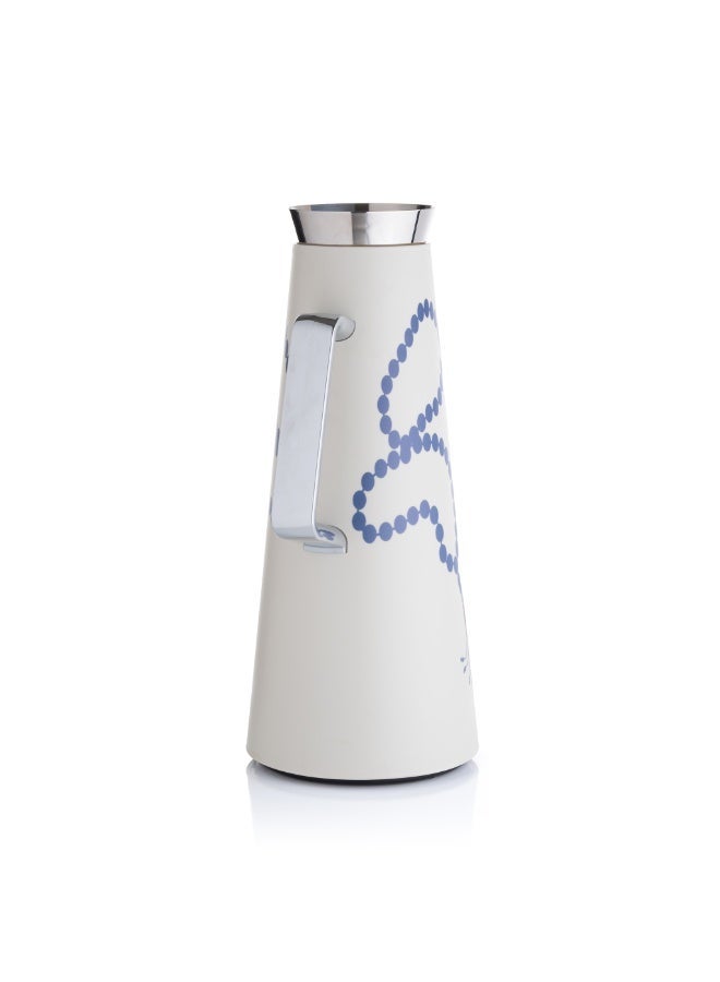 Blends Beads Beige 360° Spout Tea and Coffee Flask - Image 5