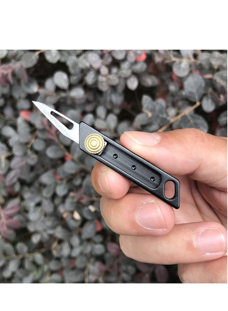 Barakah 2pack Box Cutter Utility Knife, Compact Retractable Protable Box Cutter for Cardboard, Boxes and Cartons - Image 5