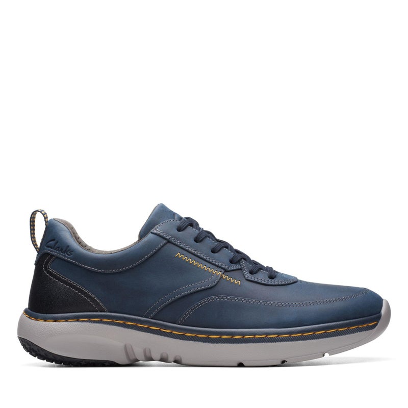 Clarks Men's Clarkspro Lace Navy Leather 11.5 Medium - Image 1