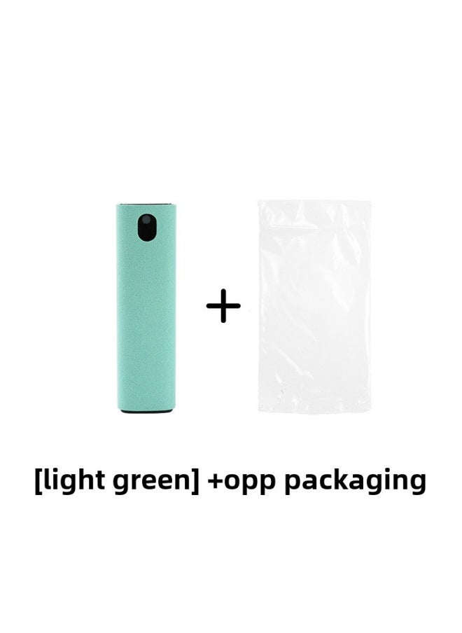 Generic - Mobile Phone Screen Cleaner Portable Spray Wipe Integrated Digital Computer Screen Cleaner Mobile Phone Screen Cleaner-Color:Set Of Opp Bags: Light Green - Image 1