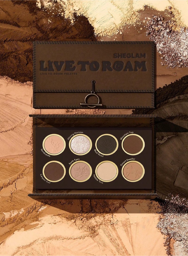 SHEGLAM Live To Roam Palette Brown - Image 4