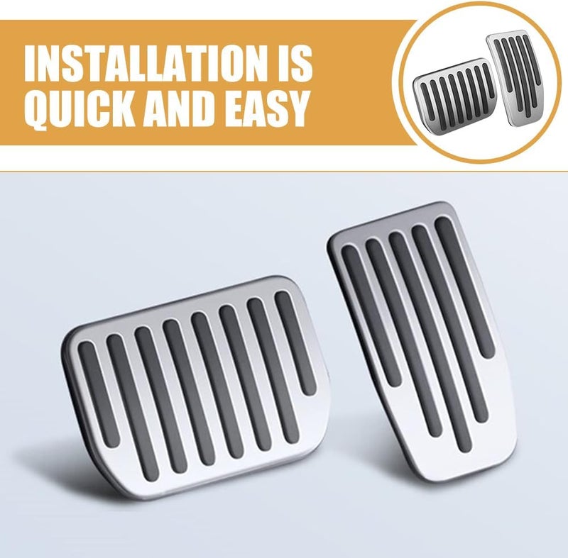PACKOVE 2pcs Pedal Extensions for Short Drivers - Brake and Fuel Pedal Covers - Image 3
