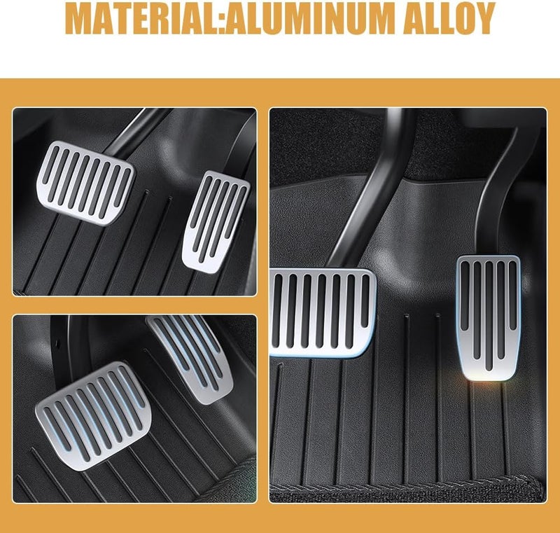 PACKOVE 2pcs Pedal Extensions for Short Drivers - Brake and Fuel Pedal Covers - Image 5