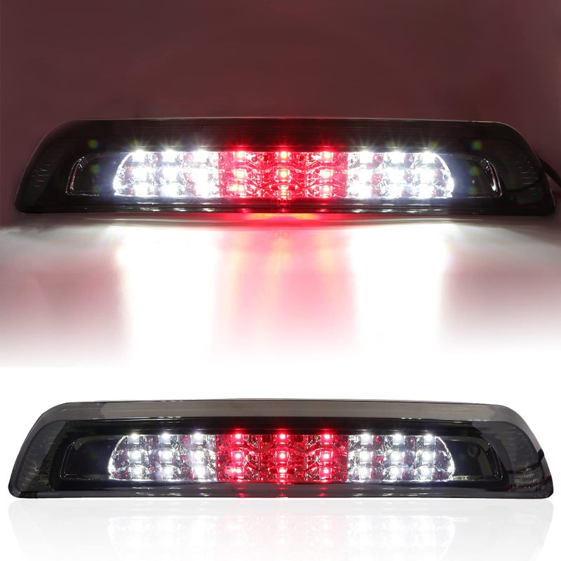 Smoke Lens LED Back Cab Third 3rd Brake Light Fit for Toyota Tundra 20072018 Waterproof High Mount Stop Light Rear Cargo Lamp