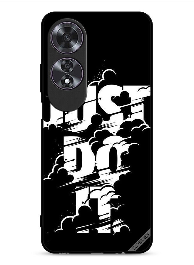 Covernex Oppo A60 Protective Case Cover Just Do It - Image 1