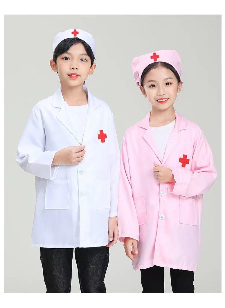 TAPIT Kids Cosplay Set Doctor Dress up for Toddlers Nurse Costume Costume Accessories Suitable for Theme Party Halloween Cosplay - Image 2
