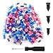 Gegraterwa Tire Plug Kit 100PCS Tire Repair ScrewsInclude 3 Sizes of Screw in Tires Plugs Screwdriver - Image 2