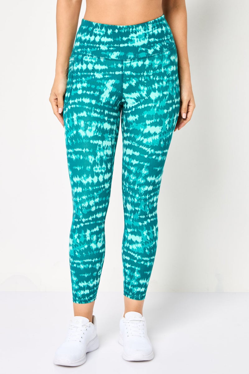 UNDER ARMOUR  leggings تدريب ضيقة للنساء، متعددة الألوان - Image 1