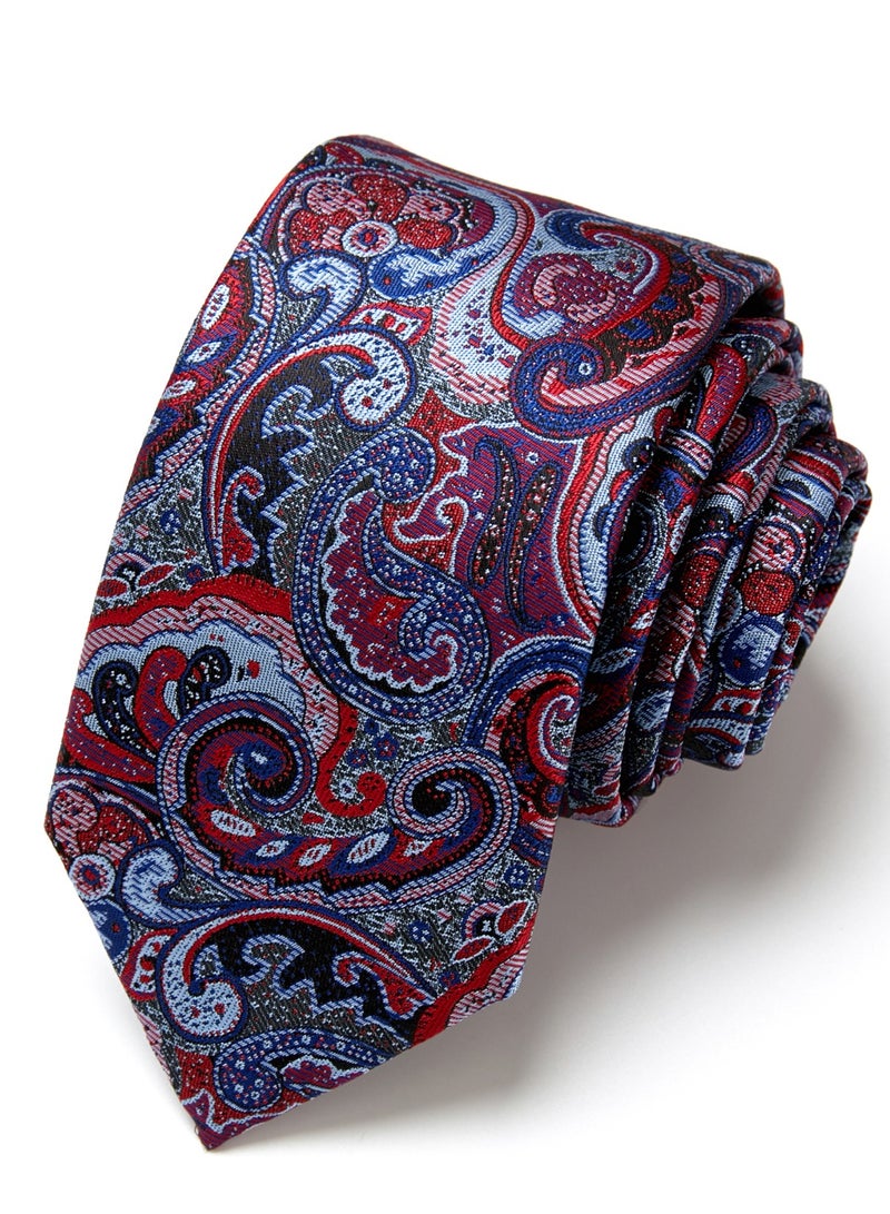 Multicolor Printed Polyester Necktie