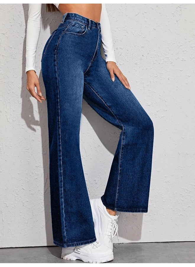 Kotty KOTTY Womens High Rise Cotton Lycra Jeans(Faded Blue,32)  - Image 2
