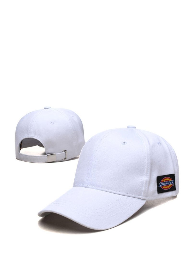 ديكيز White Canvas Cap: Logo - Patch Clean Vibe