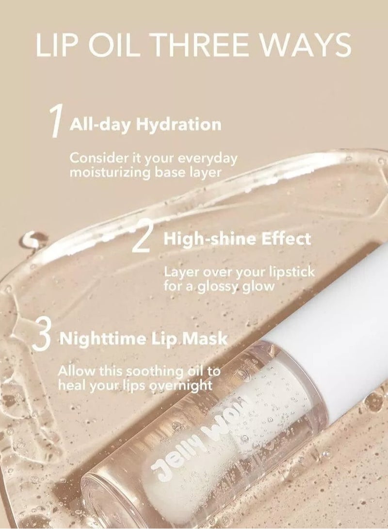Lip Gloss Jelly Wow Hydrating Lip Oil Loco For Coco  - Image 3