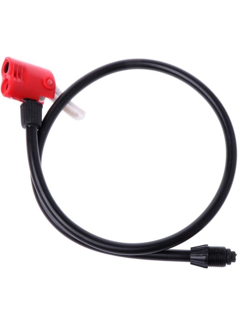 Plastic air pump hose, 70 cm, black hose connector for air pump maintenance - Image 1