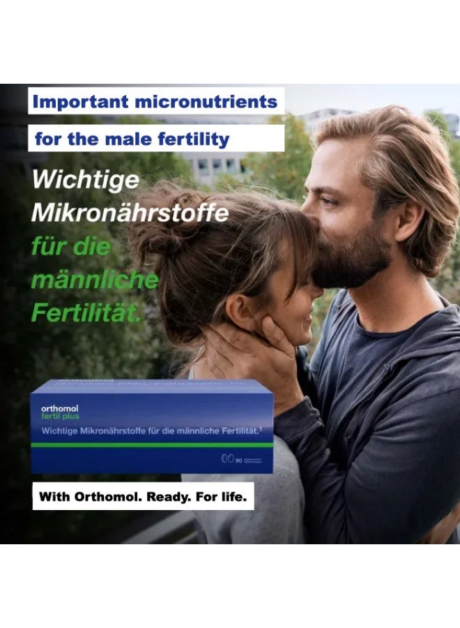 Orthomol Fertil Plus 90-Day Supply | Male Fertility Support Dietary Supplement - Image 2