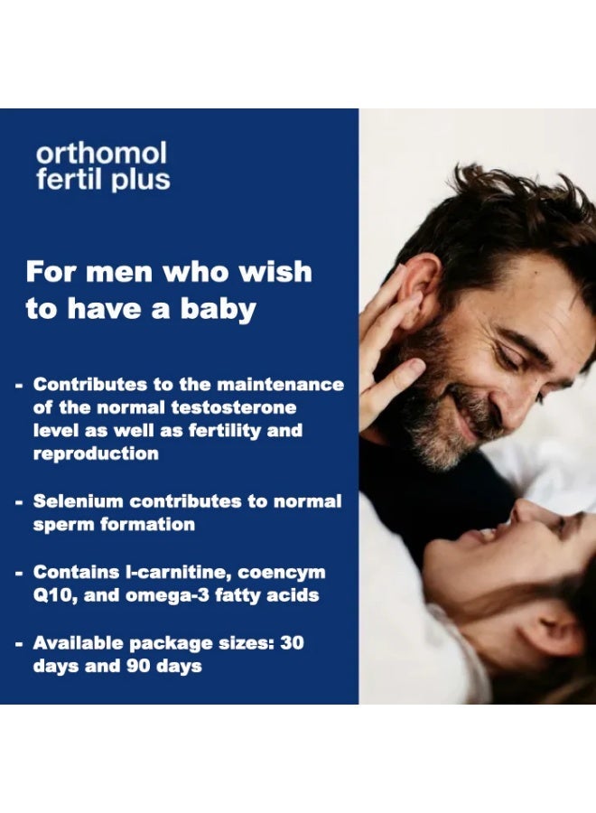 Orthomol Fertil Plus 90-Day Supply | Male Fertility Support Dietary Supplement - Image 3