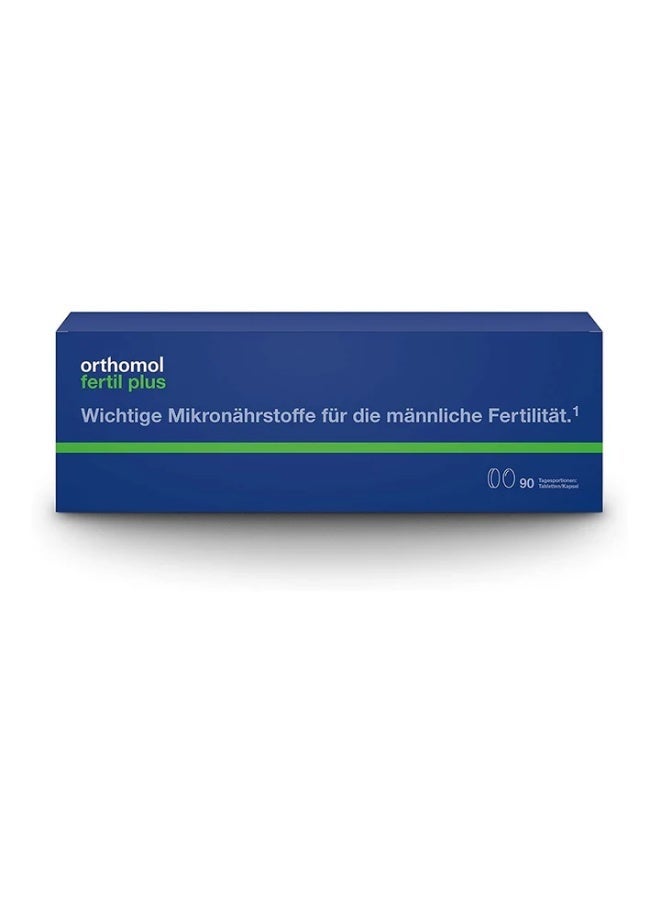 Orthomol Fertil Plus 90-Day Supply | Male Fertility Support Dietary Supplement - Image 1