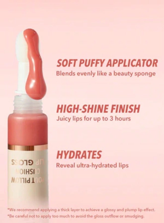 Sheglam Pout Pillow Cushion Lip Gloss BEAUTY SLEEP - Image 4
