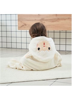 Arabest Hooded Towels For Kids 3-13 years, Premium Beach Or Bath Towel, Rabbit design, Ultra Soft, and Extra Large, 100% Cotton Children's Swimming/Bath Towel with Hood (88x150 cm, White)  - Image 4