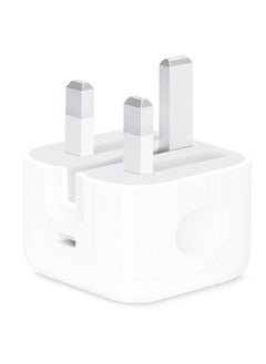 راس شاحن ايفون سريع 20 واط | شاحن حائط USB C سريع متوافق مع iPhone 15/14/14 Pro/14 Pro Max/13/12/SE2020/11/XR/XS Max/X/iPad