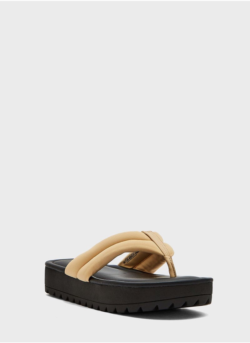 ONLY - Moss-1 Wedge Sandals - Image 1