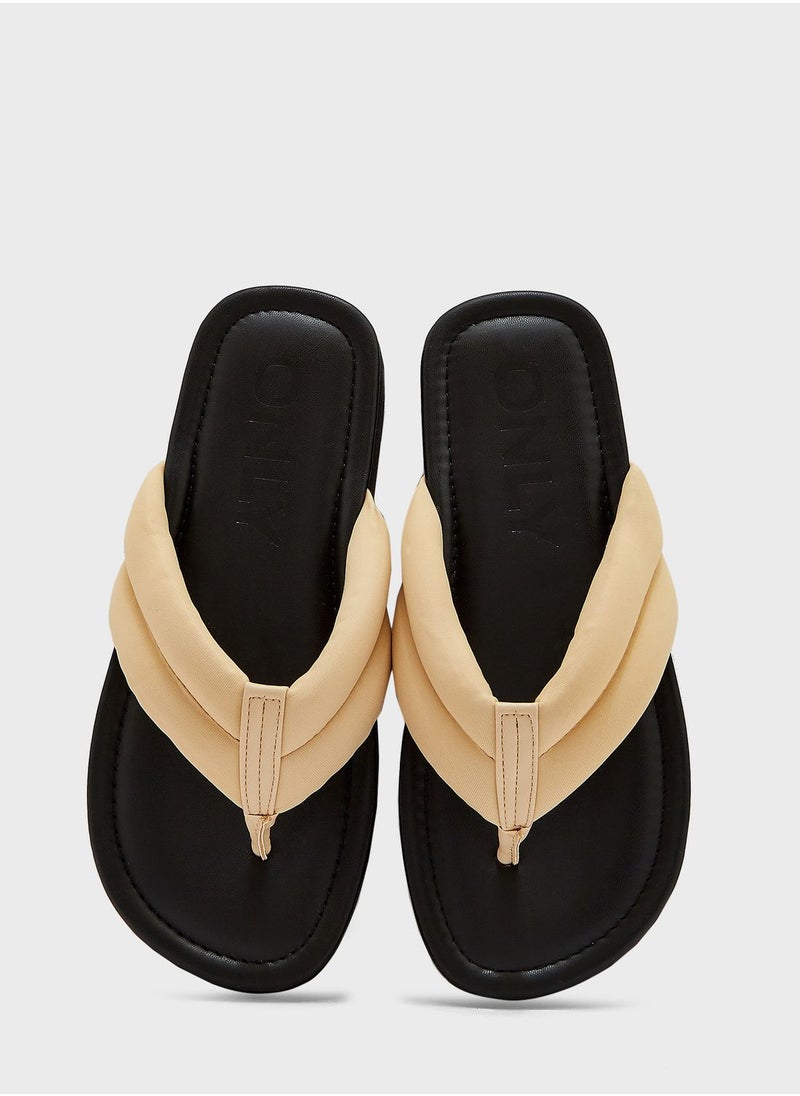 ONLY - Moss-1 Wedge Sandals - Image 1