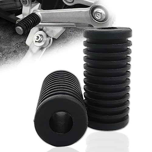 XITUADDA Motorcycle Gear Shifter Lever Cover Universal Rubber Shift Lever Pedal Cover 2PCS Compatible with Suzuki Kawasaki Honda Yamaha - Image 1