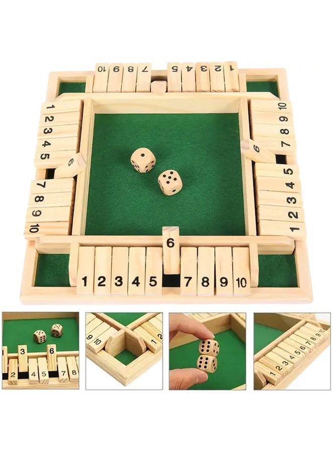 لعبة نرد خشبية تعليمية ملونة للأطفال لمهارات الرياضيات والمنطق للأعمار من 3 إلى 6 سنوات - Image 5