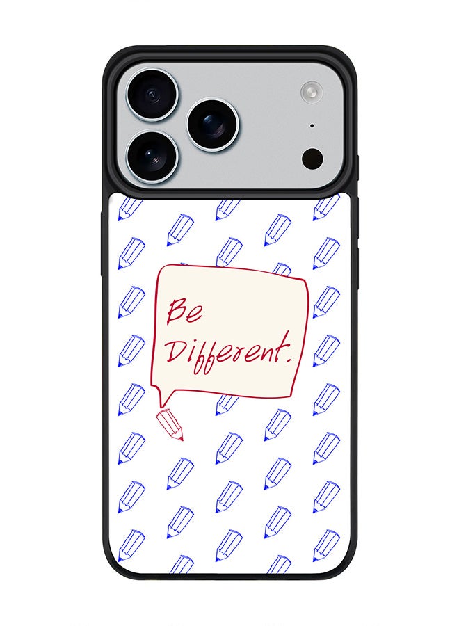 Stylizedd iPhone 17 Pro Max Case, [Compatible with MagSafe] Slim Magnetic cover Phone Case iPhone 17 Pro Max -Be Different - Image 1