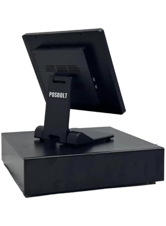 بوسبورت مجموعة نظام نقاط البيع (POS) للتجزئة من POSBOLT شاملة البرنامج (معالج i5، ذاكرة RAM سعة 8 جيجابايت، قرص SSD سعة 256 جيجابايت، وشاشة تعمل باللمس مقاس 15 بوصة) - Image 4