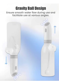 DIGI CORE 400ML Portable Bidet Mini Pocket Bidet Handheld Personal Travel Bidet With 2 Pressure Options Electric Sprayer Toilet For Personal Hygiene Cleaning Soothing Postpartum Care Mini Toilet Shower 400 mAH Bidet Shower  - Image 2