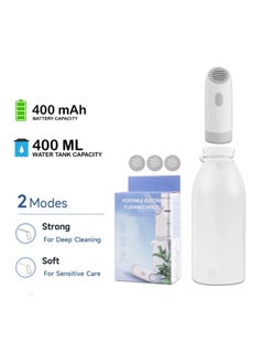 DIGI CORE 400ML Portable Bidet Mini Pocket Bidet Handheld Personal Travel Bidet With 2 Pressure Options Electric Sprayer Toilet For Personal Hygiene Cleaning Soothing Postpartum Care Mini Toilet Shower 400 mAH Bidet Shower  - Image 3