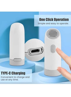 DIGI CORE 400ML Portable Bidet Mini Pocket Bidet Handheld Personal Travel Bidet With 2 Pressure Options Electric Sprayer Toilet For Personal Hygiene Cleaning Soothing Postpartum Care Mini Toilet Shower 400 mAH Bidet Shower  - Image 4