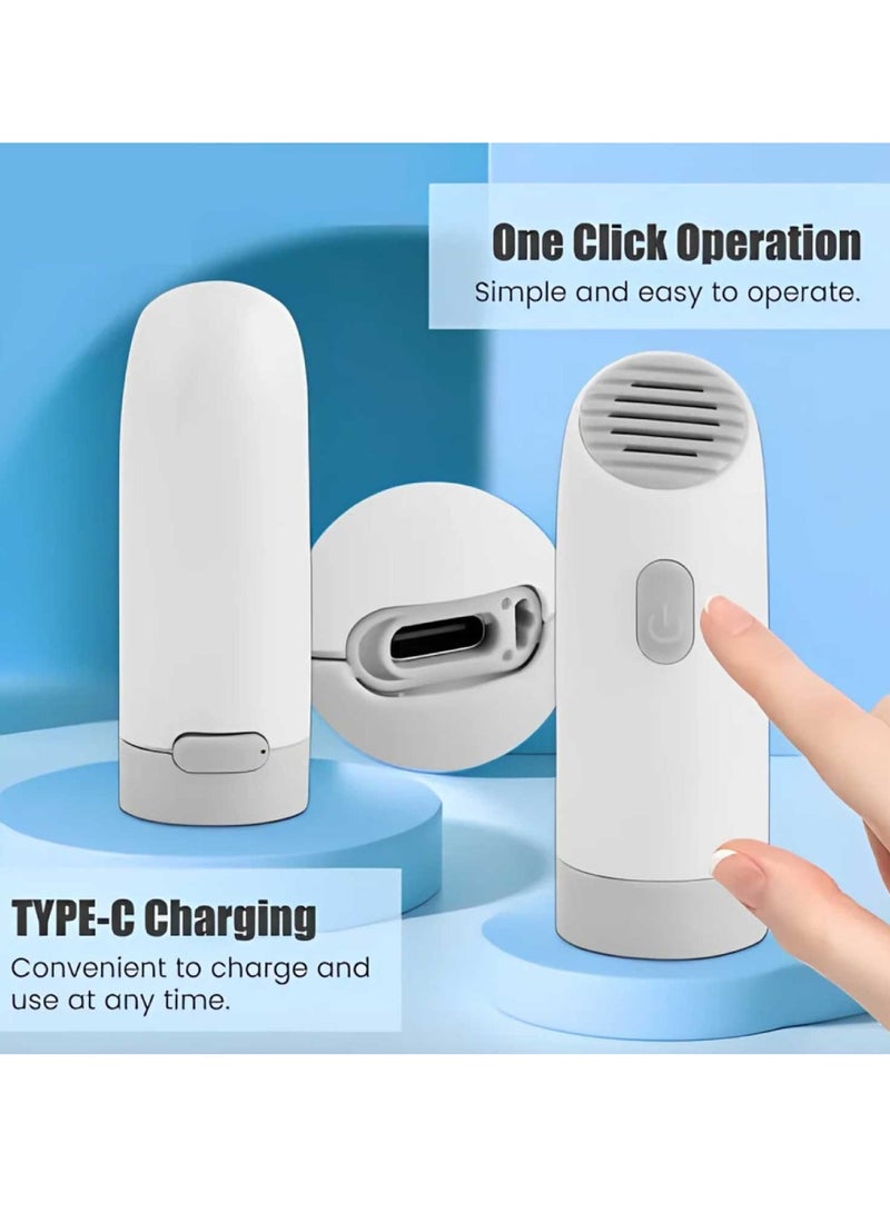 DIGI CORE 400ML Portable Bidet Mini Pocket Bidet Handheld Personal Travel Bidet With 2 Pressure Options Electric Sprayer Toilet For Personal Hygiene Cleaning Soothing Postpartum Care Mini Toilet Shower 400 mAH Bidet Shower - Image 4