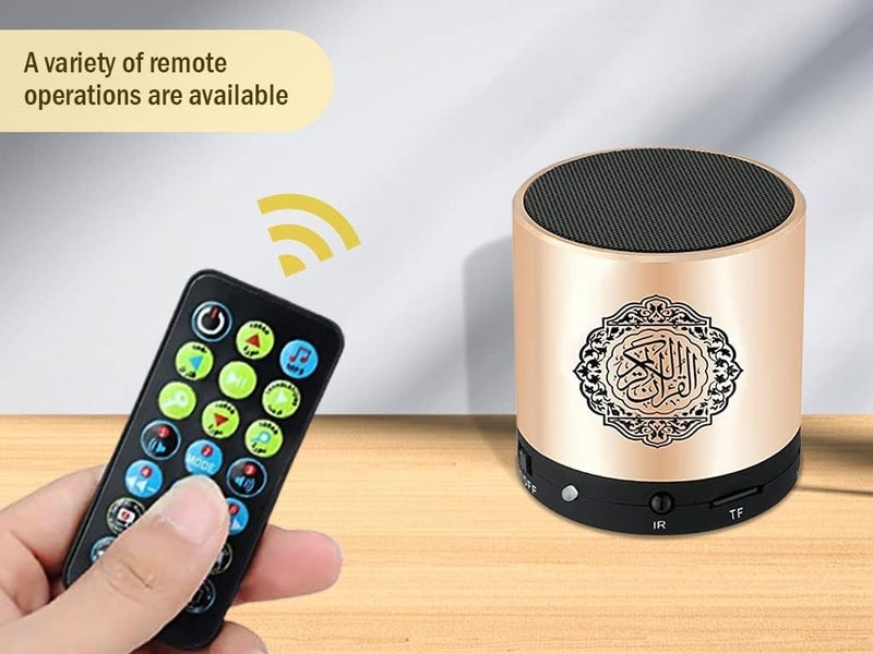 Hitopin Portable Digital Quran Speaker with Remote Control over18 Reciters and 15Translations Available Quality Qur'an Speaker Arabic English French, Urdu etc Mp3 FM Radio - Image 5