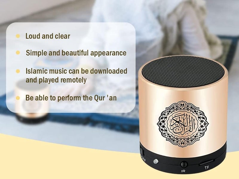 Hitopin Portable Digital Quran Speaker with Remote Control over18 Reciters and 15Translations Available Quality Qur'an Speaker Arabic English French, Urdu etc Mp3 FM Radio - Image 3
