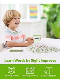 Coogam Coogam 520 Sight Words Learning Vocabulary Flash Cards, Dolch Fry High Frequency Sight Word Educational Montessori Toy for Pre-k Kindergarten 1st 2nd 3rd Grade Homeschool  - Image 4