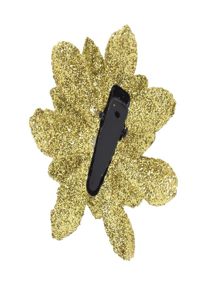 غلان مشابك لامعة لتزيين الشعر للنساء والفتيات (ذهبي 3) - Image 5