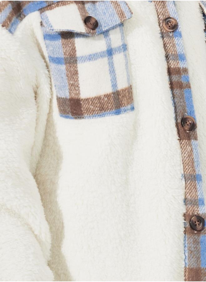 Colorblock Brushed Checked Pocket Front  Jacket - pzsku/ZC75DAAE2AF82D72FB150Z/45/_/1732177611/ce95bcb5-513d-41a9-b87a-2b0edf59de07