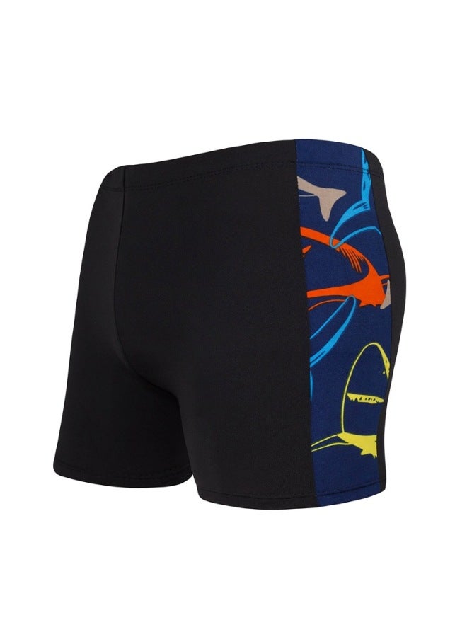 إسكدنيا الكبار الربيع الساخن سراويل السباحة مريحة ضئيلة الملاكم بالإضافة إلى حجم كبير التجفيف السريع الرجال عطلة الشاطئ السراويل الجملة اللون: 605-4 - Image 4