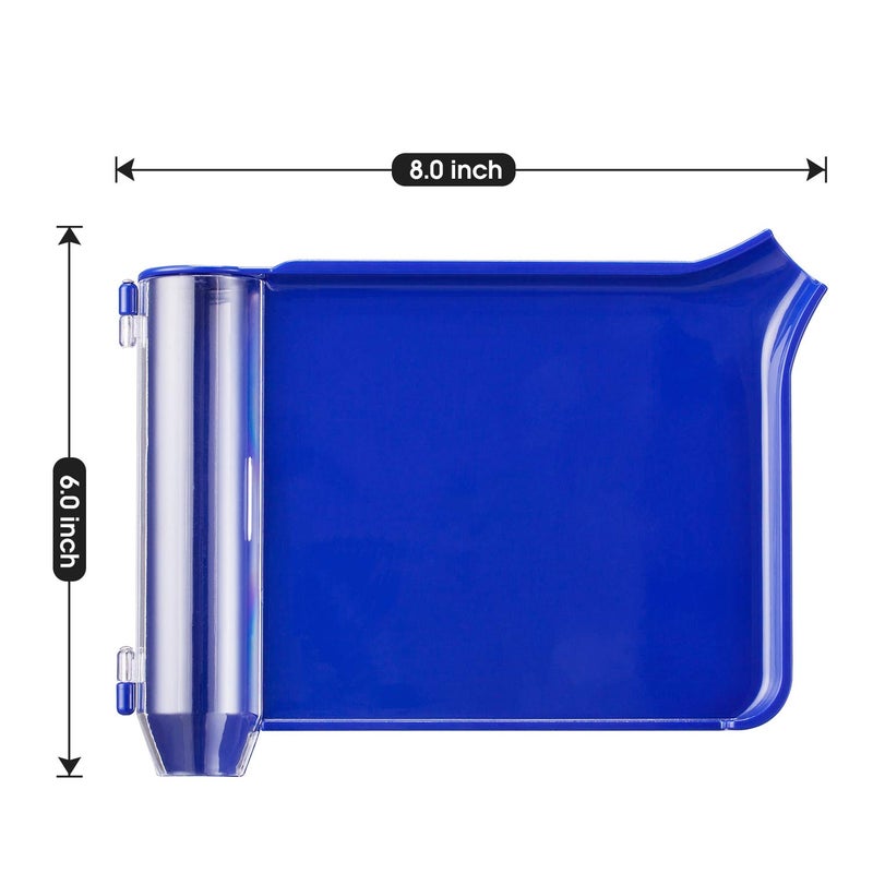Medarchitect Right Hand Pill Counting Tray with Spatula (Blue - L Shape) - Image 5