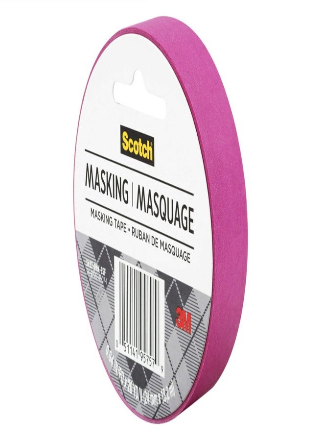 Scotch Expressions Masking Tape, .94 in x 20 yd, 6 Rolls/Pack, Fuchsia (3437-PNK-ESF) - Image 3