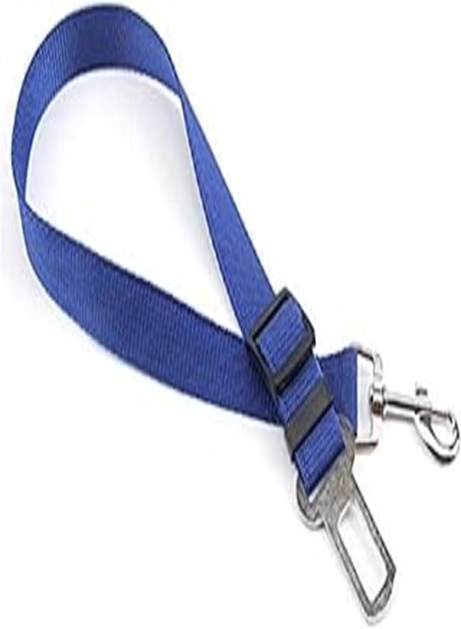 OR 1-Pack, Adjustable Black Nylon Dog Cat Car Seat-Belt, Vehicle Tether, Restraint Lead for Pets